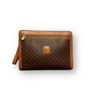 CELINE Pochette Macadam Brown