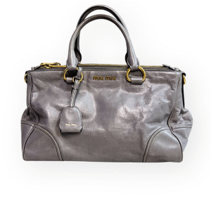 Miu Miu Vitello Leather Handbag