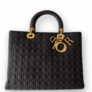 Lady Dior Cannage Nylon Large