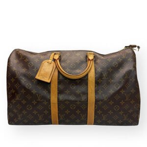 Louis Vuitton Monogram Keepal 50 Bag