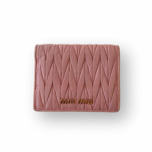 Miu Miu Matelassé Nappa Wallet