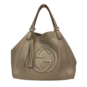 Gucci Grey Soho Hobo Bag