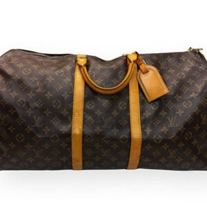Louis Vuitton Monogram Keepal 55 Bag