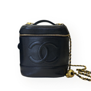 Chanel Caviar Leather Vanity Bag