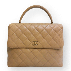 CHANEL Matelasse Kelly Caviar Leather