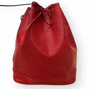 Louis Vuitton Noe Epi Red Bucket Bag