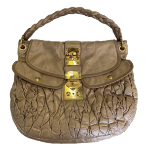 Miu Miu Matelasse Coffer Bag