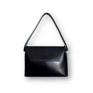 LOEWE Black Leather Shoulder Bag