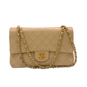 Chanel Matelasse Lambskin Double Flap Bag 25